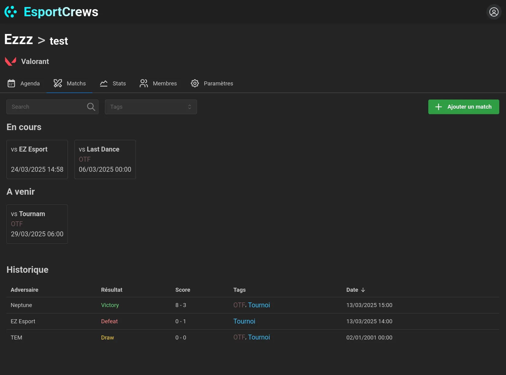 Esport Crews presentation image