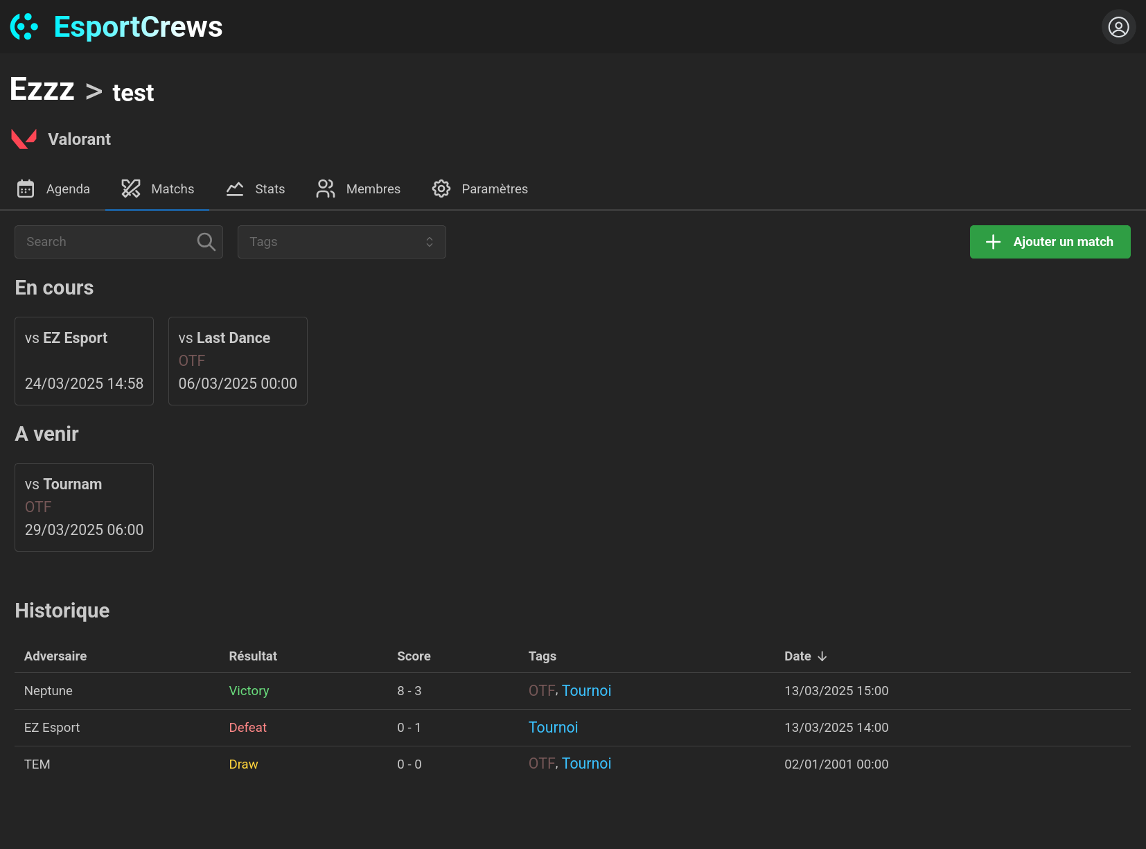 Esport Crews presentation image